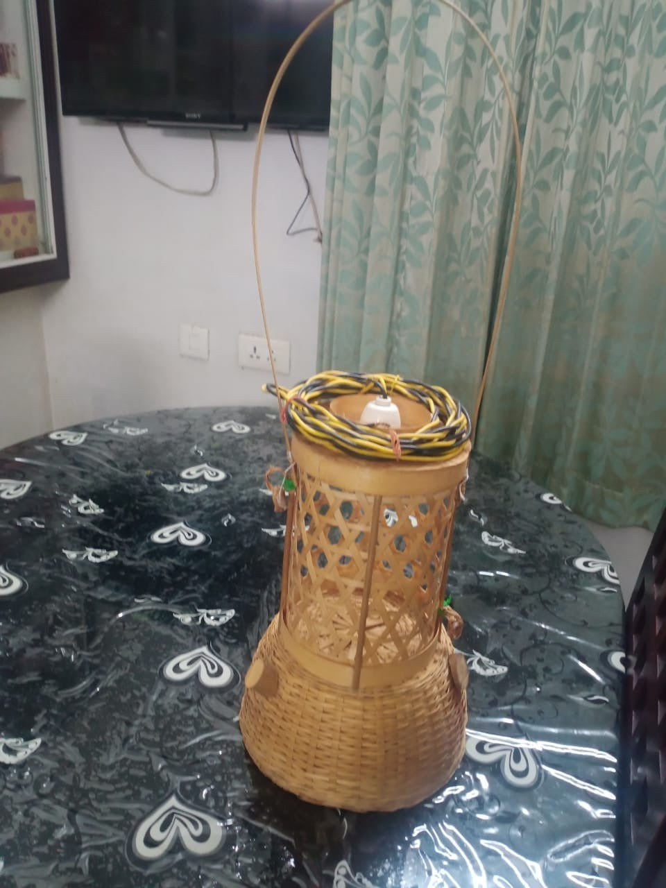 bamboo lamp