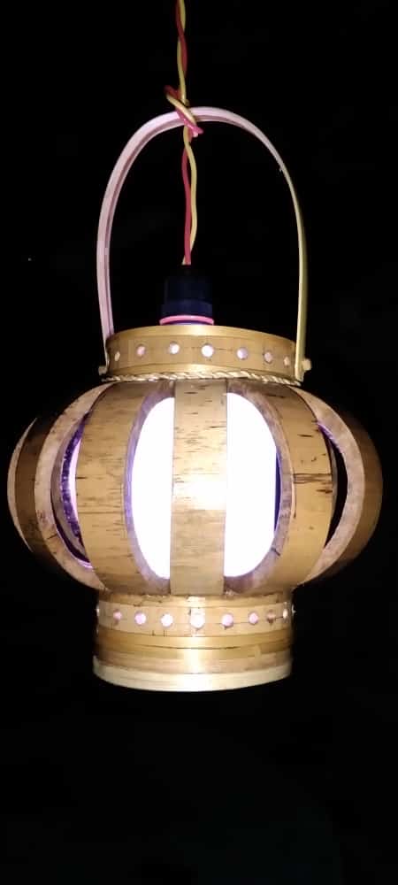 bamboo lampshade