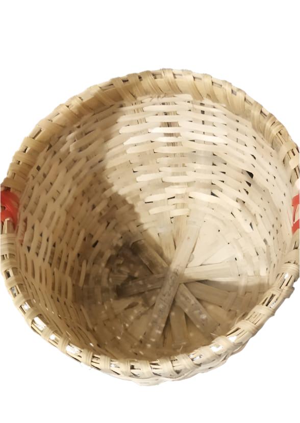 Handmade Bamboo Baskets for Bread and Fruit Storage with handle