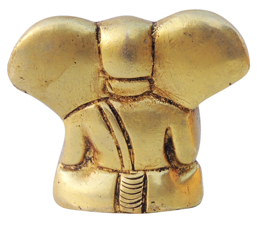 brass ganesha statue