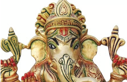 Ganpati Brass Sculpture