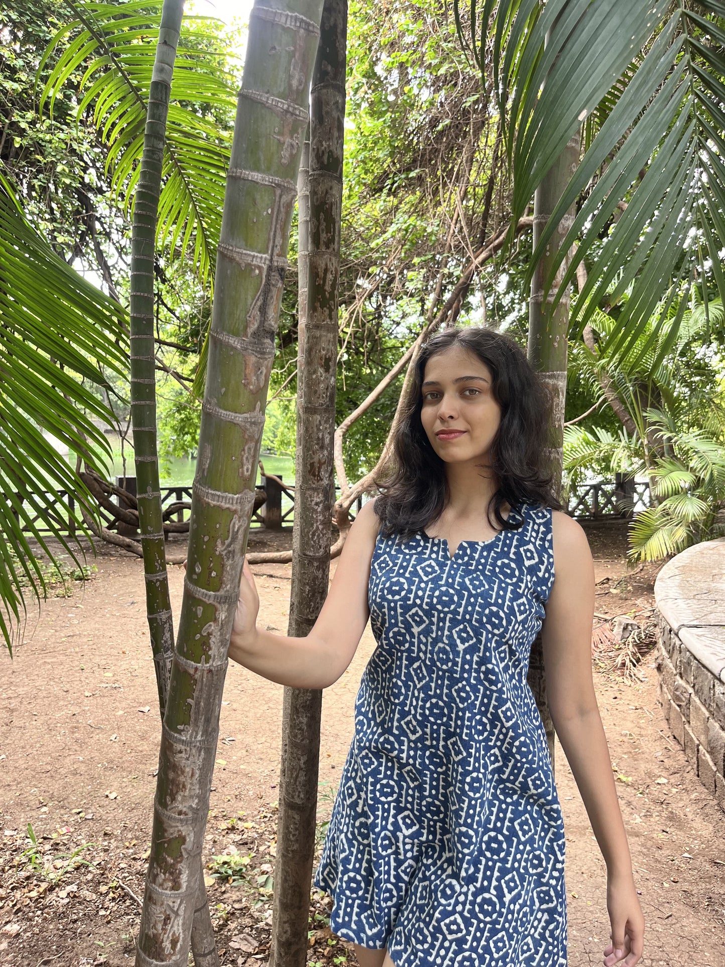 Indigo Breeze Dress