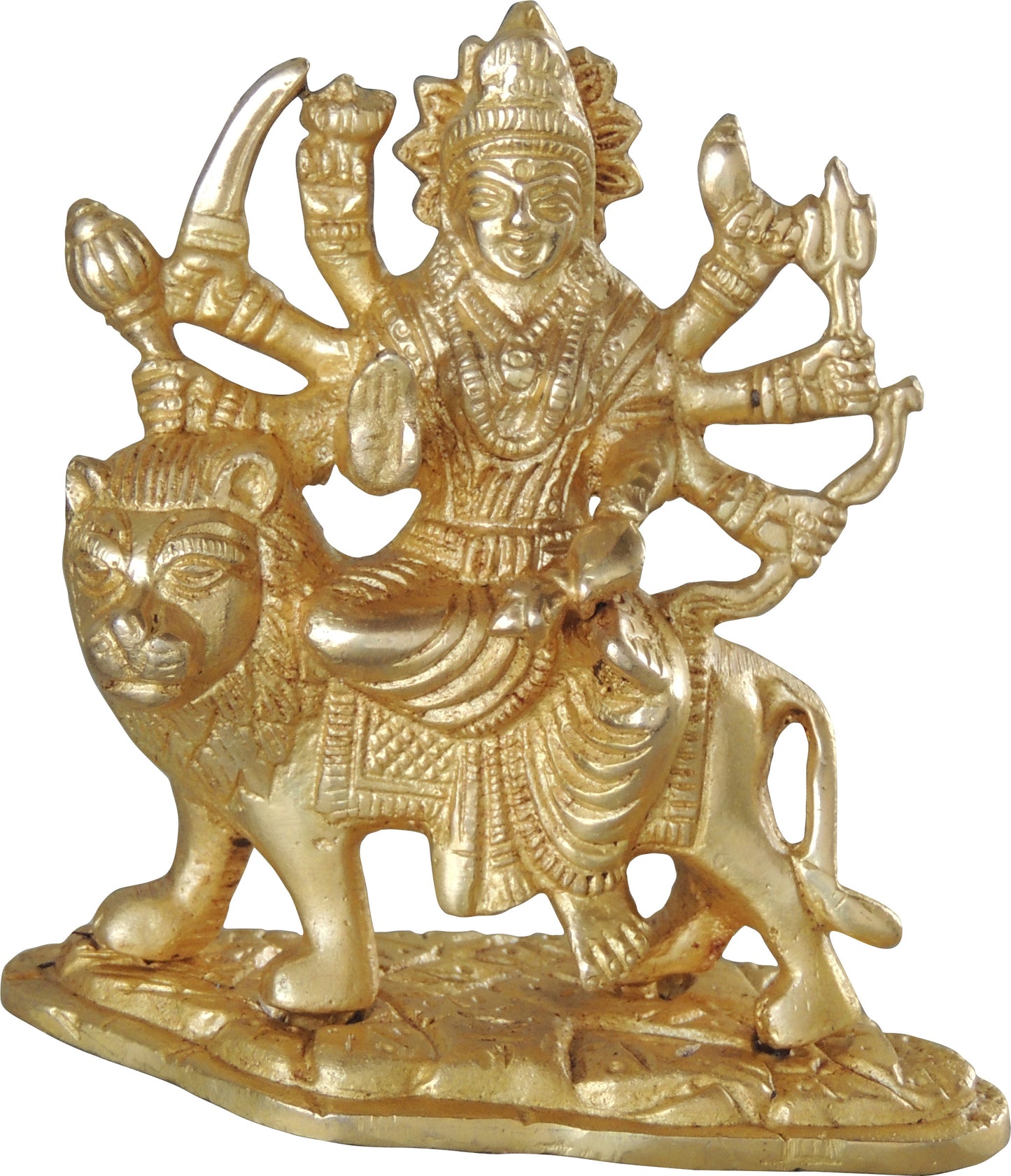 goddess durga on a tiger