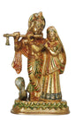 Radha Krishna Idol in Brass