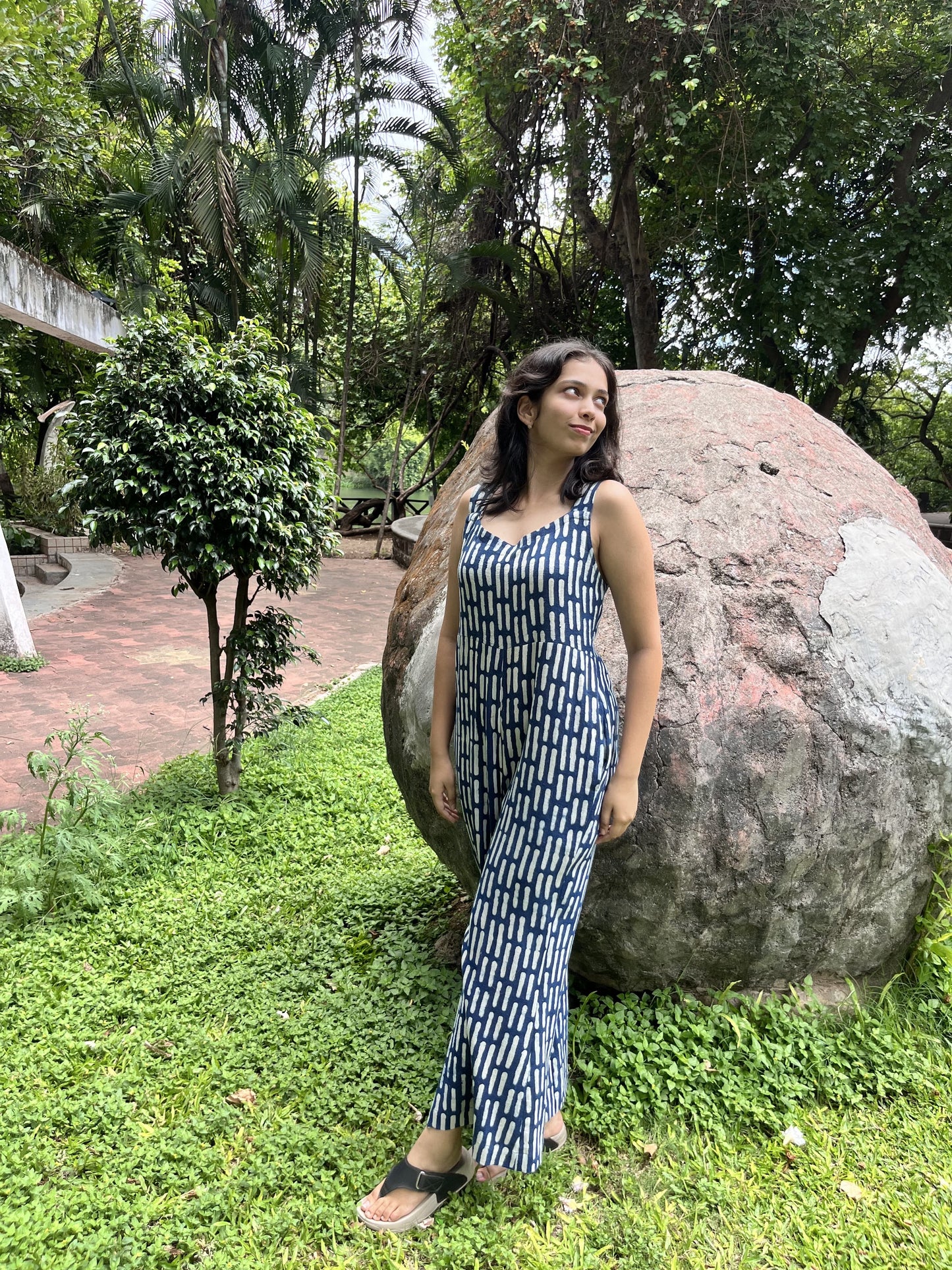 Indigo Breeze Jumpsuit