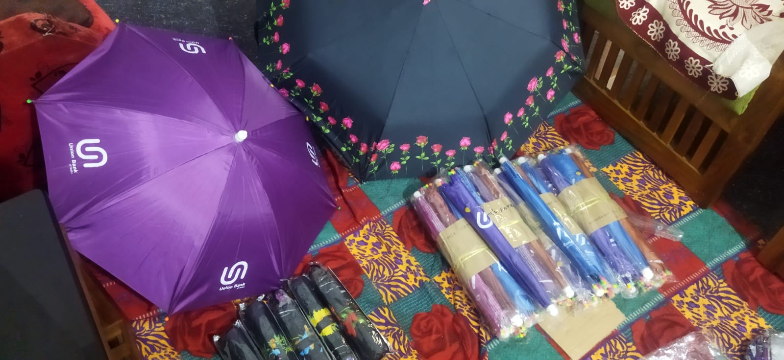 Customised umbrella