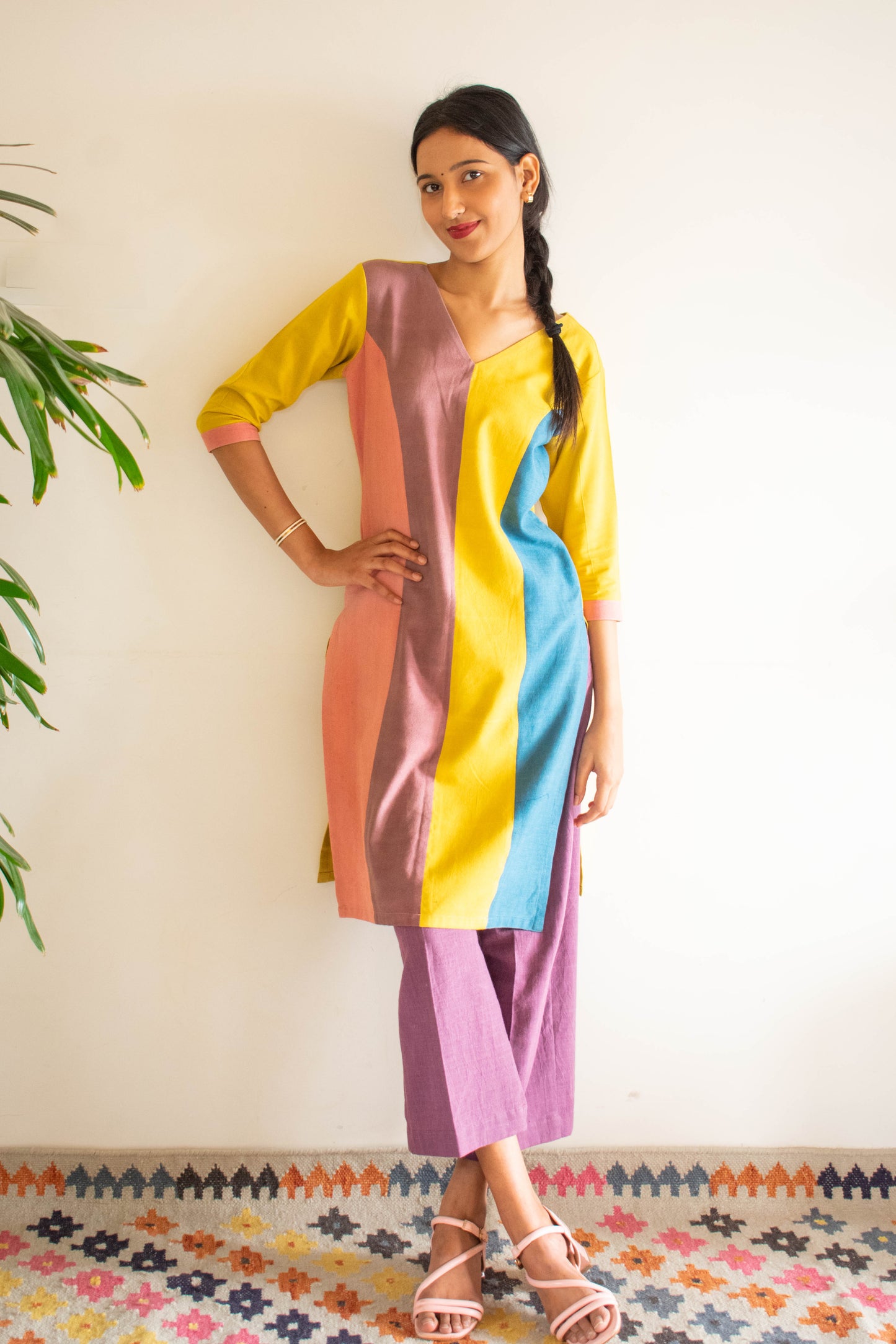 Bamboo Rainbow Kurta