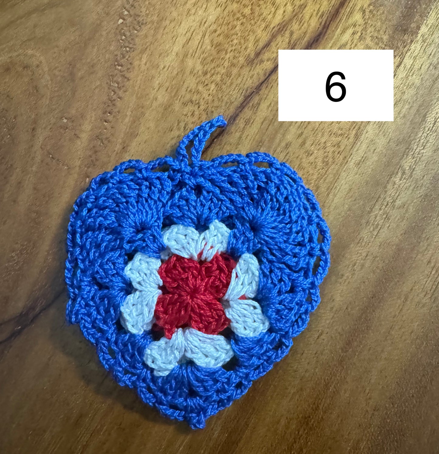 Crochet Heart - Pouch and Christmas ornament