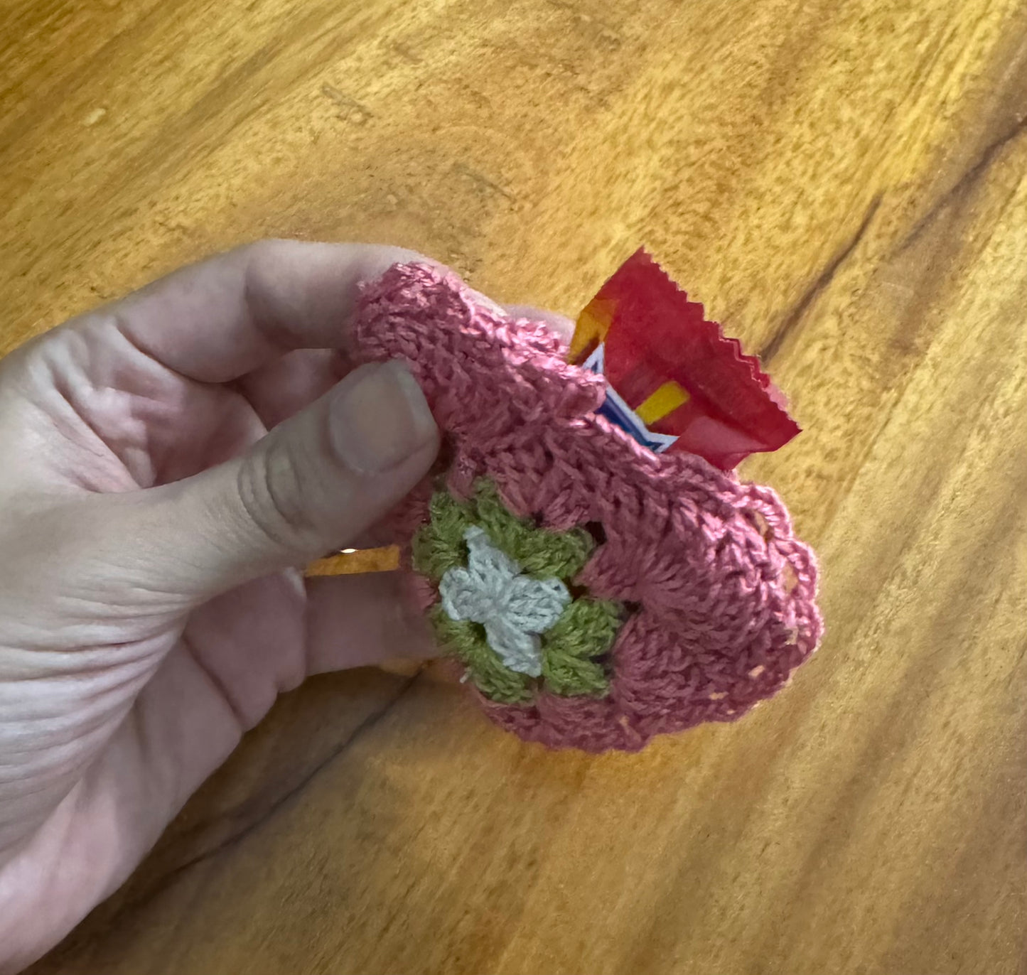 Crochet Heart - Pouch and Christmas ornament