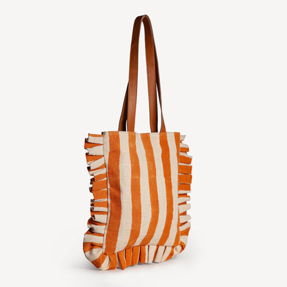 Momo Tote - Golden Stripes