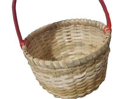 bamboo basket side view