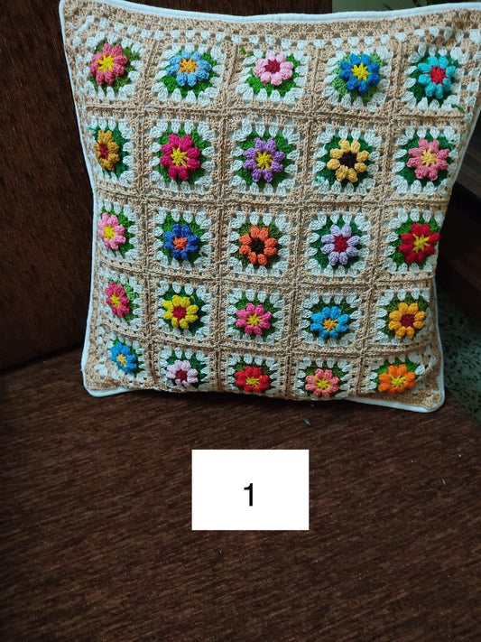 Crochet Cushion Covers