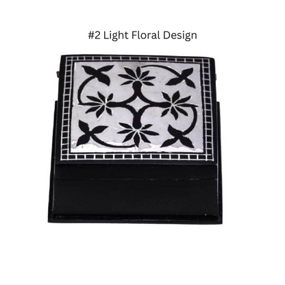 bidri jewellery box square light design