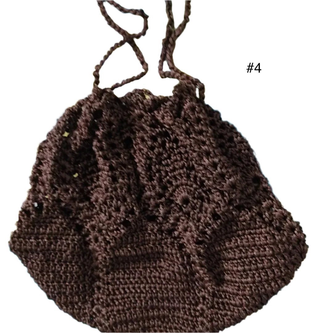 Crochet Potli/Drawstring bag