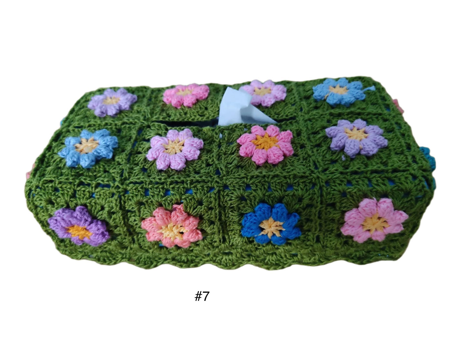 Crochet Tissue Box Cover