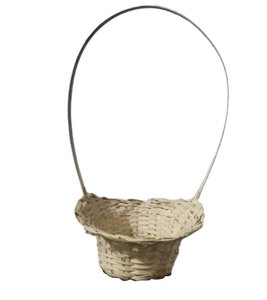 flower basket side view