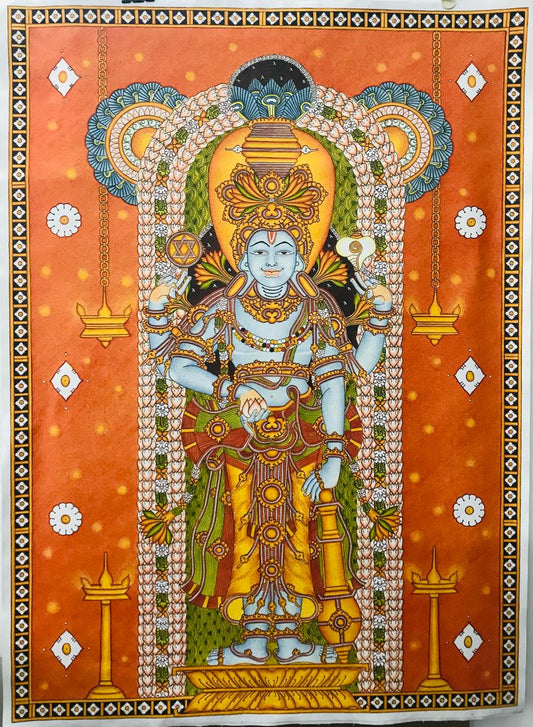guruvayurappan painting
