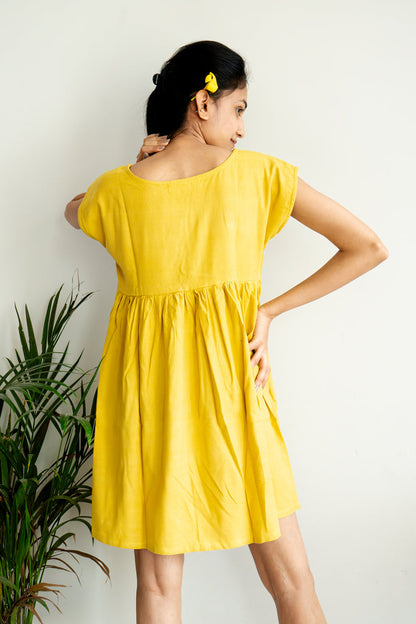 Sunflower Sway Comfy Dress